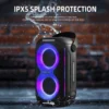 HOPESTAR Party 200 Mini Caixa De Som Bluetooth Speaker Portable RGB Light Waterproof Column TWS Stereo Subwoofer Music Center TF - Image 5
