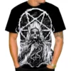 2024 New Devil Satan Print T-shirt 3D Summer Men Women Short sleeved Tee shirt Fashion Harajuku Hip Hop Casual Unisex Streetwear - Image 4