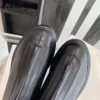 Autumn Winter Thick Sole Knight Boots Women Front Zipper Real Leather Ankle Boots Luxury Quality Motorcycle Boots Female Botas - Image 5