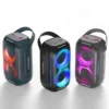 HOPESTAR Party 200 Mini Caixa De Som Bluetooth Speaker Portable RGB Light Waterproof Column TWS Stereo Subwoofer Music Center TF - Image 6