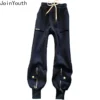 Sweatpants Women Fashion Black Joggers 2023 New Bottoms Zipper Pocket Casual Streetwear Trousers Pantalon Femme Y2k Clothes - Image 5