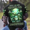 2024 New Skull Graphic Men's T-shirts 3D Printing Summer Cool Man Clothing Fashion Short Sleeve O-Neck Tees Vintage Streetwear - Image 4
