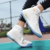 Basketball Shoes for Men Lace-Up High Top Sneakers Mens Retro Basketball Shoes Breathable Trend Men Sneakers Walking Shoes - Image 5