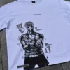 Summer animated alphabet Graphic Printed short sleeve T-shirt for men y2k Goth Harajuku Fashion couple casual loose sweatshirt - Image 2