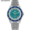 San Martin Original Design Fashion GMT 39.5mm Men Sports Watch Japan NH34 Automatic Mechanical Waterproof 100m SN0116 Reloj