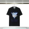Summer new Hip Hop Uk Drill style printed T-shirt men and women street casual cotton Casab1anca Short sleeve T-shirt - Image 2