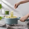 Electric Hot Pot Cooking 1.5L Portable Nonstick Pan Ramen Cooker Multi-function Noodle Pot Saucepan Household Smart Cooking Pot - Image 2