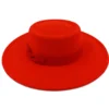 Sombrero Raised Top Fedora Hat 2023 New European and American Fedora Hat Jazz Hat Men's Round Top Hat New Wholesale Sombrero - Image 2