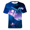 Newest Popular DJ Marshmello Cotton Candy Printed T-shirt 3D Fashion Men Women streetwear Hip Hop Personality Round neck y2k Top - Image 5