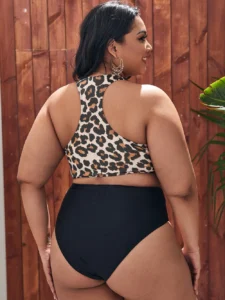 2022 Women Bikinis Set Swimwear Plus Size High Waist Floral Swimsuit Larges Big Plussize Swimming Suits Bathing Beachwear New - Image 6