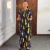 African Fashion Pants Set Women Blouse Straight Trousers Two Piece Set Woman Shirt Tracksuit Set Summer Top Matching Sets - Image 3