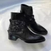 New Design Men Chelsea Boots Genuine Leather High-end Tooling Shoes Pointed Toe Street Motorcycle Boots Luxury Designer Shoes 2C - Image 4
