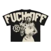 Streetwear Tshirt Y2K Mens Hip Hop Graphic Print Round Neck Oversized Tshirt New Harajuku Gothic Short Sleeved Tops Clothing - Image 5
