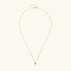 6.5mm 1.0 carat D Moissanite Solitaire Drop Necklaces 18k Gold Plated Pendant Original Real 925 Silver Chain Jewelry for Women - Image 4
