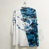 Fishing Shirts UPF 50 Hoodie Men Fish Clothes Long /Short Sleeve Sun Protection Jersey Sport Wear Tops Outdoor Hiking T-Shirt - Image 5