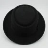 Breaking Bad Boat Brim Fedoras Hat Vintage Black Walter White Soft Felt Hats Men - Image 5