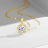 Star Of David 3ct Moissanite Necklace For Women With Certificate Original Luxury Gold Pendant Jewelry Christamas Gift Hot Sale - Image 2