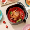 Silicone Air Fryer Basket Non-stick Round Baking Tray Pot Liner Bowl Reusable Basket Inserts Kitchen Accessories For Fridge - Image 2