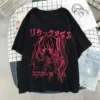 T Shirts Women's Anime Y2k Oversized T Shirt Print Kawaii Clothing Japanese Graphic Streetwear T Shirt Harajuku Grunge Tops - Image 4