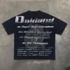 Hip Hop High Street Large Women Short Sleeve Pattern Printing Y2K American Fashion Fashion Brand Clothing Couple Top - Image 2
