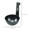 Nonstick Egg Molds Easy Use Poached Boiling Eggs Maker Spoon Boiled Holder Egg Steamer Rack Egg Cooker - Image 6