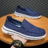 Summer Casual Shoes Men Canvas Shoes Breathable Flats Men Slip On Fashion British Loafers Lazy Shoes Plus Size 39-50 - Image 4