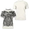 Vintage Cross Skull 3D Harajuku Print Ghost Men's Round Neck Short Sleeve Cool Fashion Casual Oversized T-shirt Top Hip Hop New - Image 3