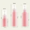 10PCS Colorful Plastic Refillable Perfume Spray Bottle Fine Spray Travel Portable Container Home Plants Aromatherapy Beauty Care - Image 3