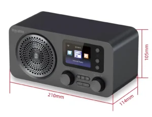 New Hot Selling Full Function Audio Network Radio with DAB/DAB /FM/ Spotify Home Wifi radio wooden bluetooth speaker - Image 3