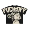 Streetwear Tshirt Y2K Mens Hip Hop Graphic Print Round Neck Oversized Tshirt New Harajuku Gothic Short Sleeved Tops Clothing - Image 3