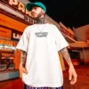 Hip Hop Oversize T Shirt Men 2023 Streetwear Harajuku Cartoon Bear Tshirt Short Sleeve Cotton Loose HipHop T-Shirt Plus Size 5XL - Image 3