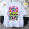 Harajuku Gothic Female Tshirt Creative Alien Print Tops Women Summer Fashion Casual Tops Ladies Clothing Tee Ropa Mujer - Image 3