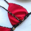 Women Summer Bikini Set Biquinis Sexy Animal Leopard Printed Bandage Padded Bra Swimsuit Bathing Suit Beach Swimwear - Image 3
