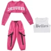 Kids Hip Hop Ballroom Dancing Costumes for Girls Jazz Dance Clothes Stage Wear Shirt Pants Top Vest Outfits Child Dancewear - Image 5