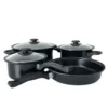 Non-Stick Kitchen Cookware Set 13-Piece Set Pots and Pans with Stay-Cool Handles for easy cooking and cleaning - Image 3