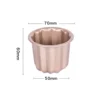 Canele Baking Molds Heavy Carbon Steel Muffin Pastry 3D Madeline Mould Non-Stick Cannele DIY French Pastry Cookie Baking Tools - Image 6