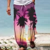 Summer Beach Hippie Harem Pants For Men Streetwear Baggy Boho Yoga Hawaiianss Drop Crotch Trouser Men'S Clothing Sports Pants - Image 3