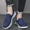 Summer Casual Shoes Men Canvas Shoes Breathable Flats Men Slip On Fashion British Loafers Lazy Shoes Plus Size 39-50 - Image 6