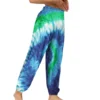 Women'S Pants Women'S Sweatpants Hippie Bohemian Palazzo Yoga Scrunched Bottom Women'S Tie Dye Harem Pants Vetement Femme - Image 4