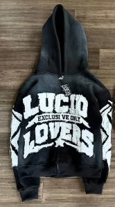 American Y2K Colorful Letter Pattern Trendy Zipper Hoodie Men's Loose Casual Jacket Rap Style Street Fashion Hip-hop Style - Image 5