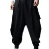 Men's Baggy Elastic Waist Hippie Boho Yoga Aladdin Harem Pants