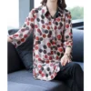 Summer New Women's All-match Polo-Neck Chiffon Shirt Female Clothing Fashion Single-breasted Casual Polka Dot Printed Blouse - Image 5