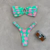 Micro Bikini Push Up Women Swimsuits 2024 Sexy Female Swimwear Brazilian Bikini Set Thong Biquini Swim Suits Print Beachwear - Image 2