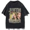Hip Hop Rapper Justin Bieber T-shirt Fashion Cotton Oversize Shirt Summer Men Women Casual Short Sleeve Tees Tops Streetswear - Image 4