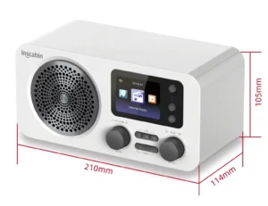 New Hot Selling Full Function Audio Network Radio with DAB/DAB /FM/ Spotify Home Wifi radio wooden bluetooth speaker - Image 4
