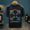 Cotton Short-sleeved T-shirt Men's Summer New Round Neck Fashionable Brand Fashionable Casual Loose All-match Fashionable Top - Image 2