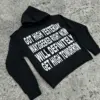 2024 American Trendy Brand Colorful Coat Women Y2k New Letter Printed Pullover Hoodie Retro Versatile Oversized Sweatshirt Men