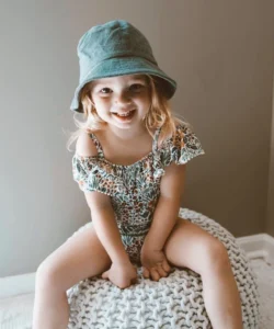 Summer RC Baby Girls Floral Pattern One Piece Beach Spa Resort Swimwears Kids Clothes Girl Swimsuit Striped Sunbeach Bikini Suit - Image 5