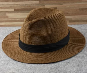 Over Size Straw Sun Hat for Men Big Head 62cm Panama Hats Male Outdoor Fishing Beach Foldable Jazz Top Hat Sunscreen Visor Hat - Image 5