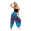 Boho Yoga Pants Women Hippie Harem Printed Dyeing High Waisted Wear Pantalone De Mujer Cintura Alta Calca Feminina Beach - Image 6